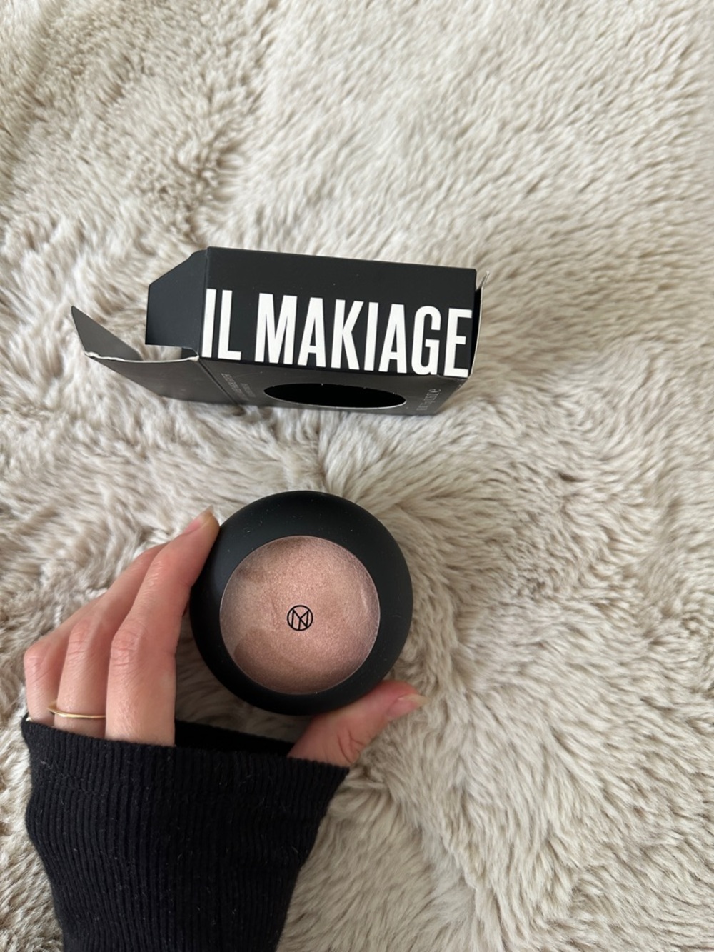 IL MAKIAGE Rose Gold Shimmer Baked Highlighter